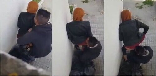 سكس مصري تصوير مخفي طالب جامعي بيقفش زميلته ورى صور الجامعه وبيلحس فى خورم طيزها